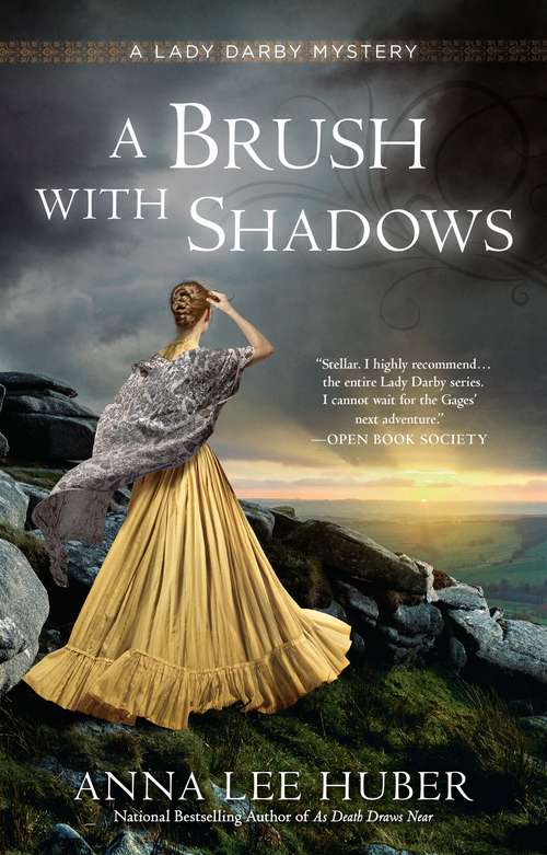 Book cover of A Brush with Shadows (A Lady Darby Mystery #6)