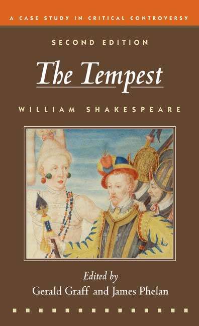 Book cover of The Tempest: A Case Study in Critical Controversy (Second Edition)