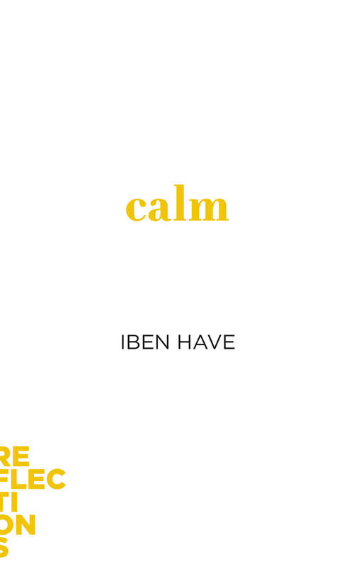 Book cover of Calm