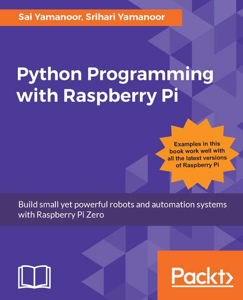 Book cover of Python Programming with Raspberry Pi