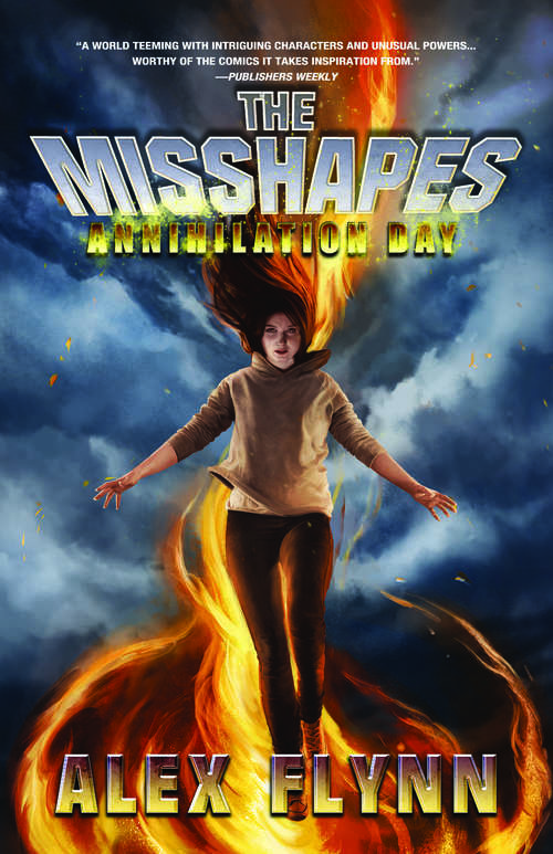 Book cover of The Misshapes: Annihilation Day