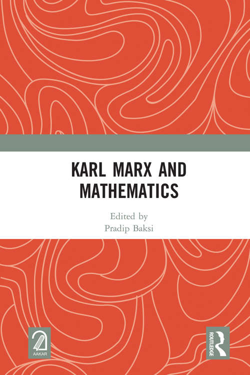 Book cover of Karl Marx and Mathematics