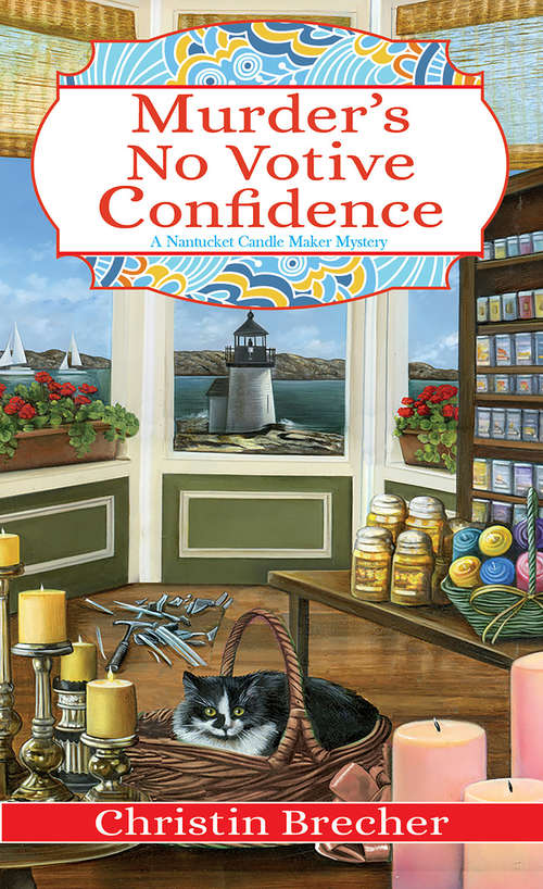 Book cover of Murder's No Votive Confidence (Nantucket Candle Maker Mystery #1)