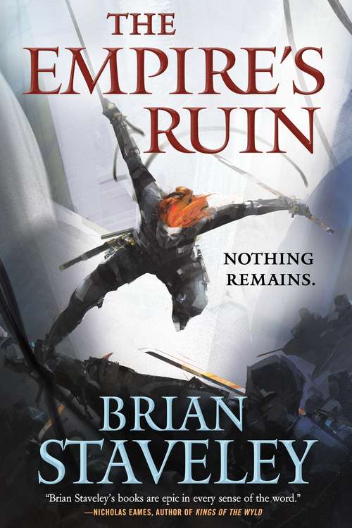 Book cover of The Empire's Ruin (Ashes of the Unhewn Throne #1)