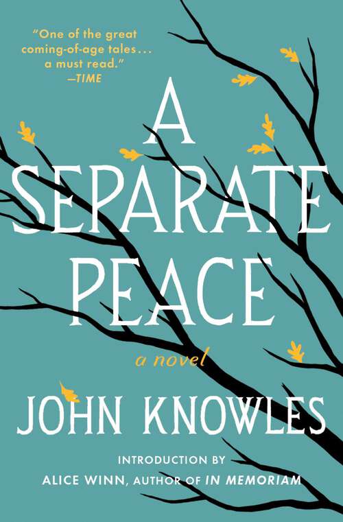 Book cover of A Separate Peace