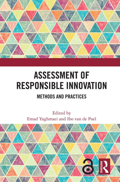 Book cover of Assessment of Responsible Innovation: Methods and Practices