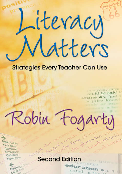 Book cover of Literacy Matters: Strategies Every Teacher Can Use