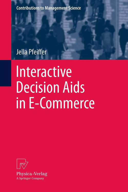 Book cover of Interactive Decision Aids in E-Commerce