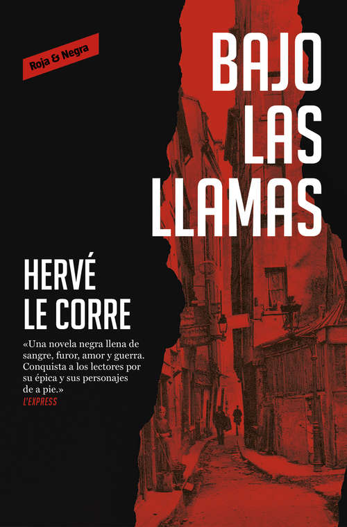 Book cover of Bajo las llamas