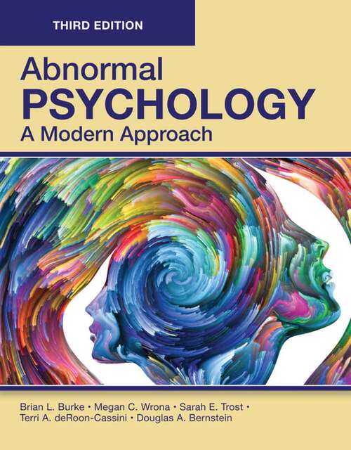 Book cover of Abnormal Psychology: A Modern Approach, Third Edition (paperback-b/w)