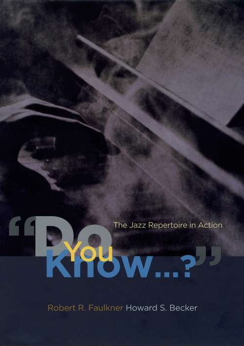 Book cover of Do You Know...?: The Jazz Repertoire in Action