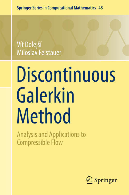Book cover of Discontinuous Galerkin Method