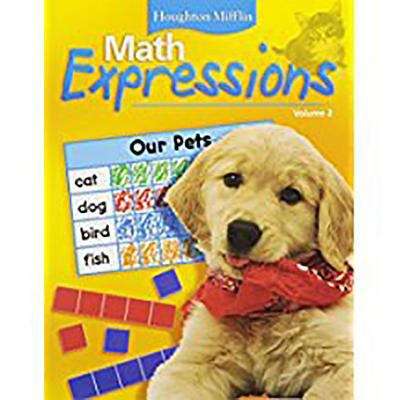 Book cover of Houghton Mifflin Math Expressions Volume 2