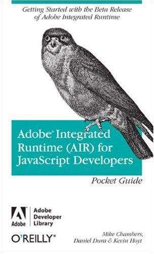 Book cover of Adobe Integrated Runtime (AIR) for JavaScript Developers Pocket Guide