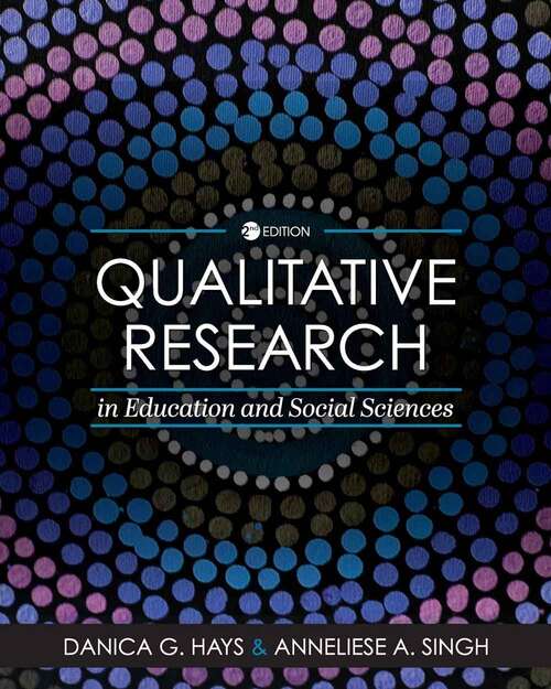 Book cover of Qualitative Research in Education and Social Sciences (Second Edition)