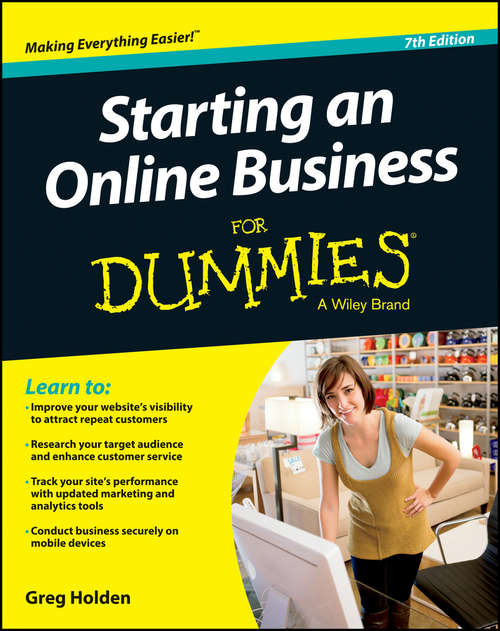 Book cover of Starting an Online Business for Dummies