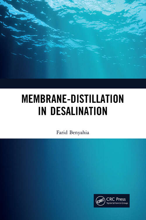 Book cover of Membrane-Distillation in Desalination