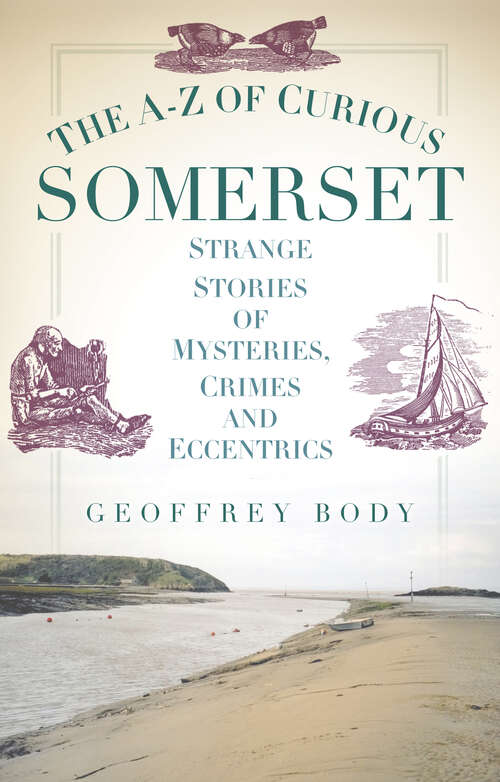 Book cover of The A-Z of Curious Somerset: Strange Stories of Mysteries, Crimes and Eccentrics (A-Z of Curious)