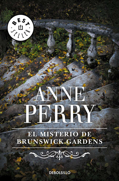 Book cover of El misterio de Brunswick Gardens (Inspector Thomas Pitt: Volumen 18)