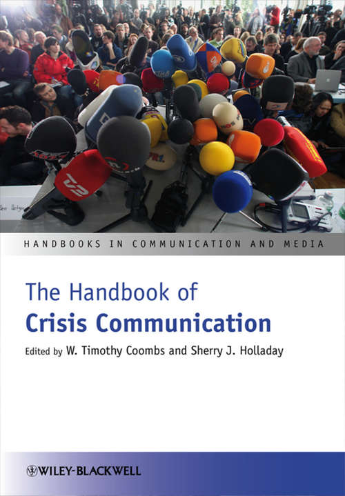Book cover of The Handbook of Crisis Communication