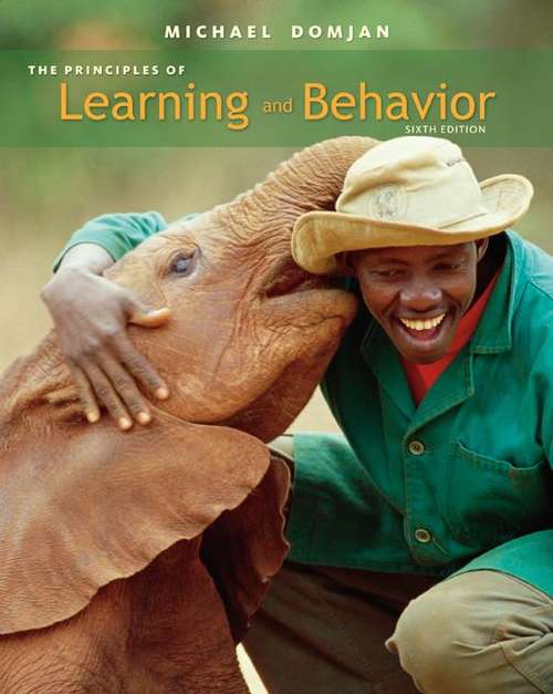 Book cover of The Principles of Learning and Behavior