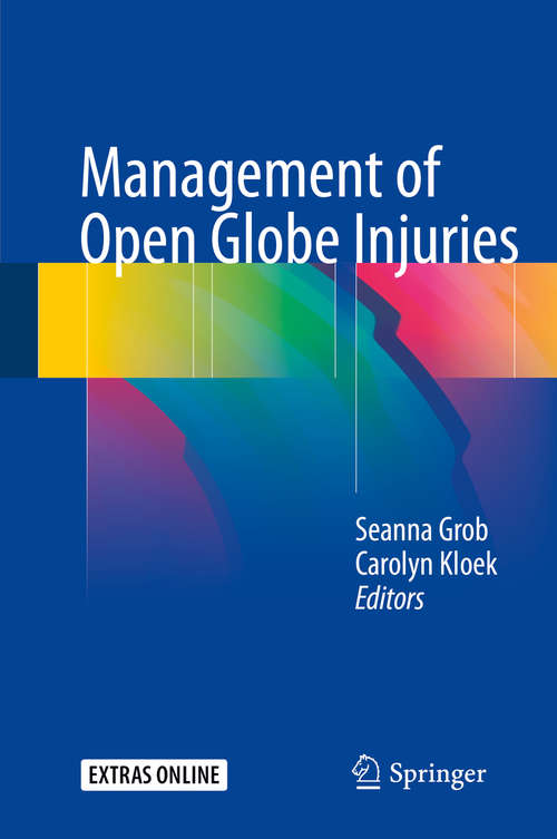 Book cover of Management of Open Globe Injuries