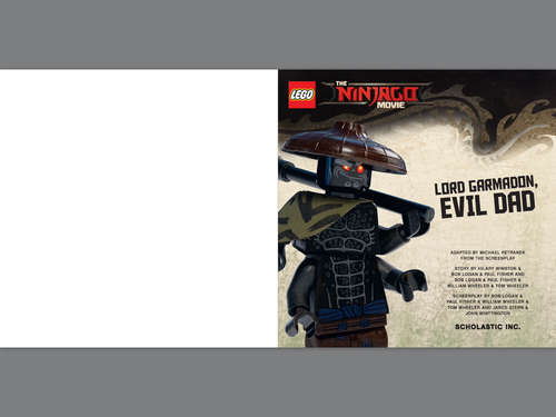 Book cover of Lord Garmadon, Evil Dad  (The LEGO Ninjago Movie)