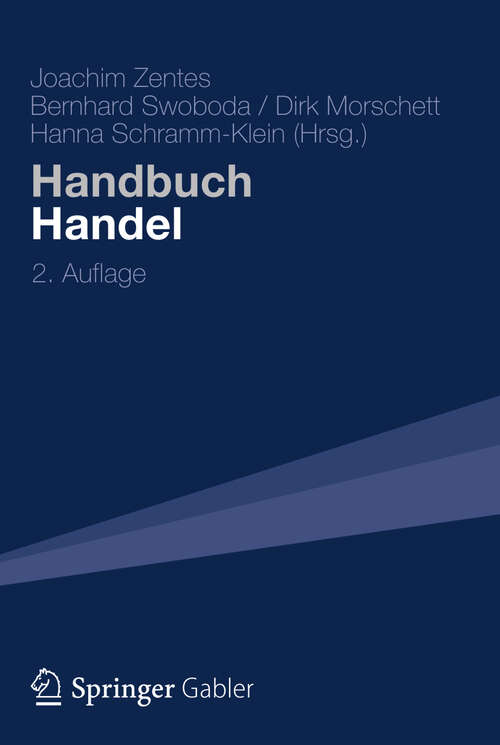 Book cover of Handbuch Handel