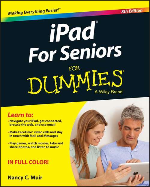 Book cover of iPad For Seniors For Dummies