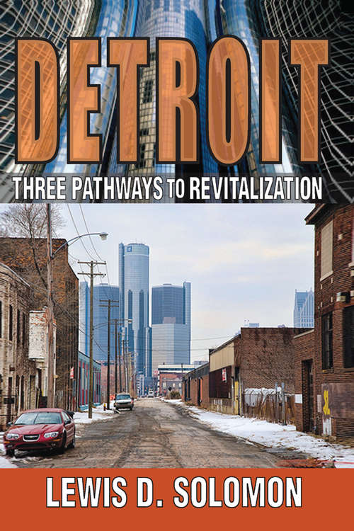 Book cover of Detroit: Three Pathways to Revitalization