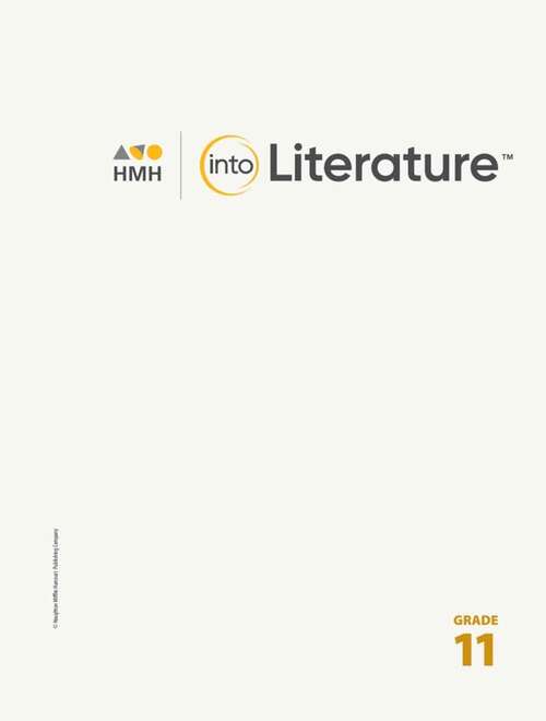 Book cover of HMH Into Literature Grade 11 (Second Edition)