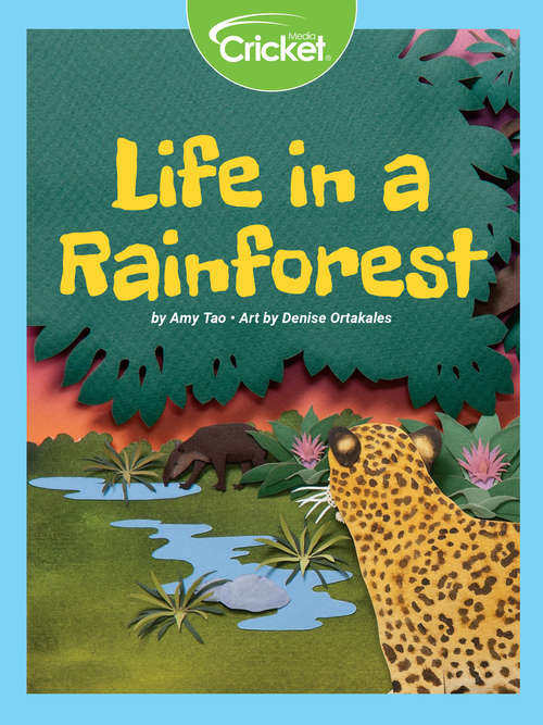 Book cover of Life in a Rainforest