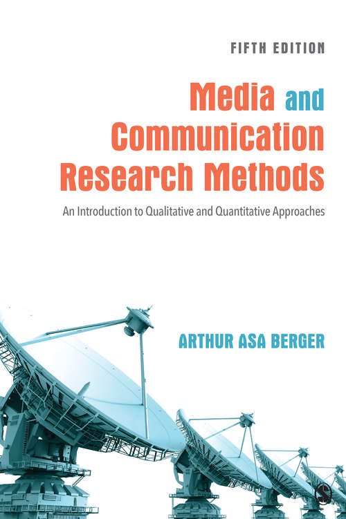 Book cover of Media and Communication Research Methods: An Introduction to Qualitative and Quantitative Approaches (Fifth Edition)