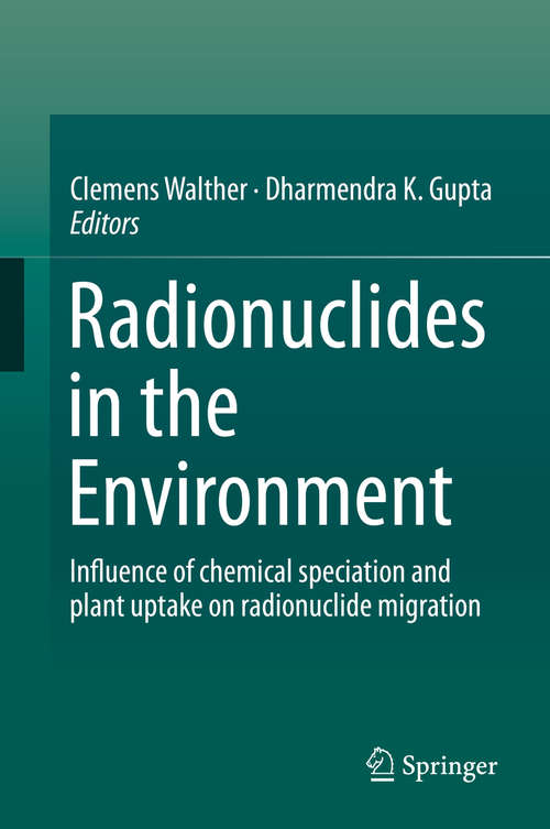 Book cover of Radionuclides in the Environment