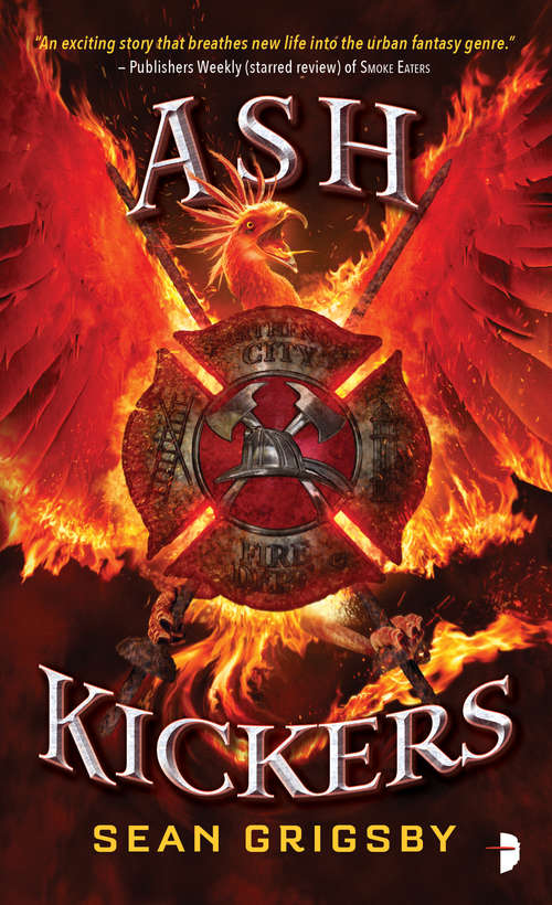 Book cover of Ash Kickers (Smoke Eaters #2)