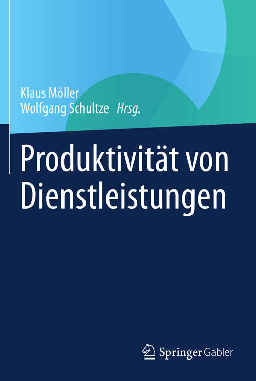 Book cover of Produktivität von Dienstleistungen