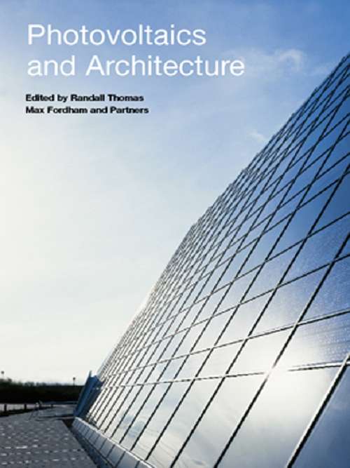 Book cover of Photovoltaics and Architecture