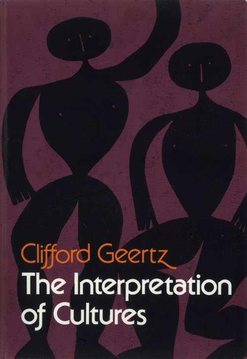 Book cover of The Interpretation Of Cultures