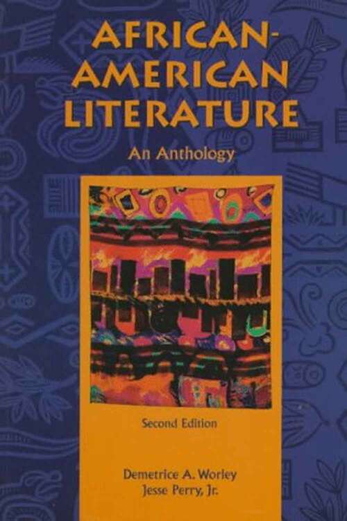 Book cover of African-American Literature: An Anthology (2)