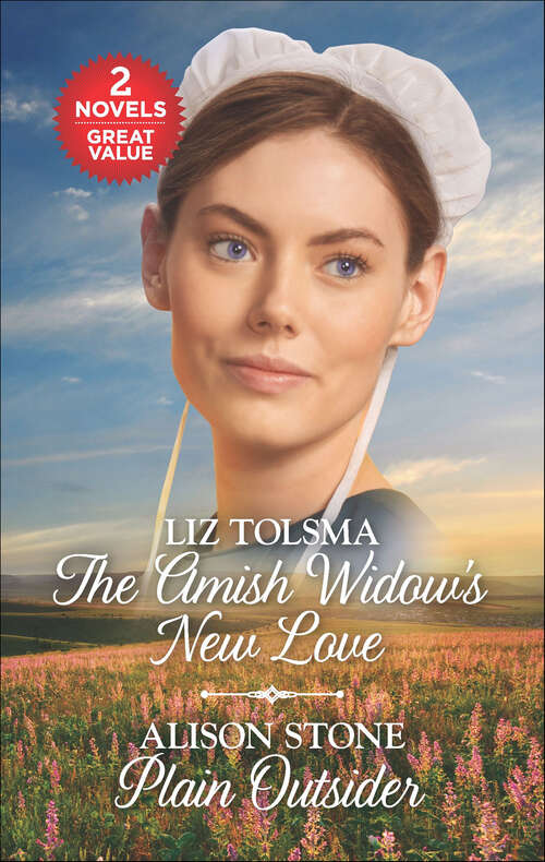 Book cover of The Amish Widow's New Love and Plain Outsider: A 2-in-1 Collection (Original)