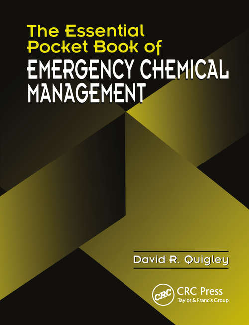 Book cover of The Essential Pocket Book of Emergency Chemical Management