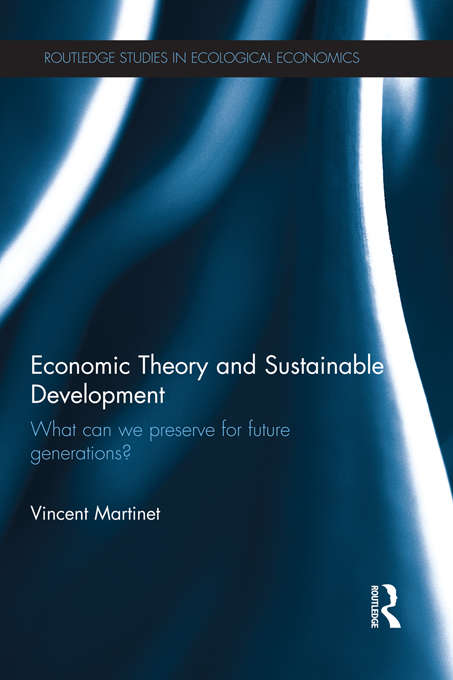 Book cover of Economic Theory and Sustainable Development: What Can We Preserve for Future Generations? (Routledge Studies in Ecological Economics)