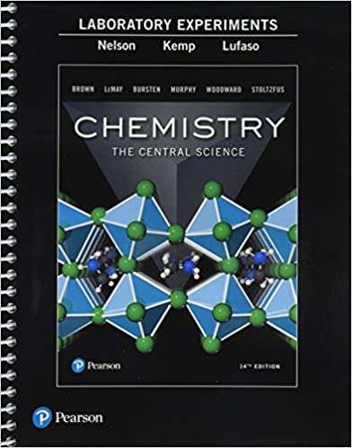Book cover of Laboratory Experiments Chemistry: The Central Science (Fourteenth Edition)