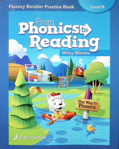 Book cover of From Phonics to Reading, Level B, Fluency Booster Practice Book