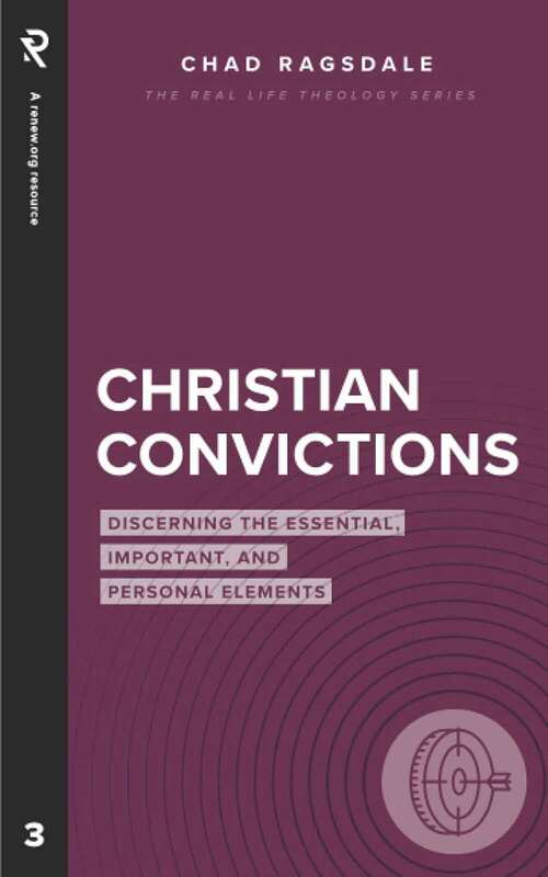 Book cover of Christian Convictions: Discerning the Essential, Important, and Personal Elements (Real Life Theology)