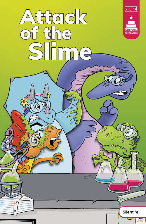 Book cover of Attack of the Slime (Stairway Decodables Step 4)