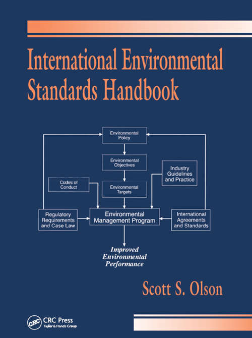 Book cover of International Environmental Standards Handbook