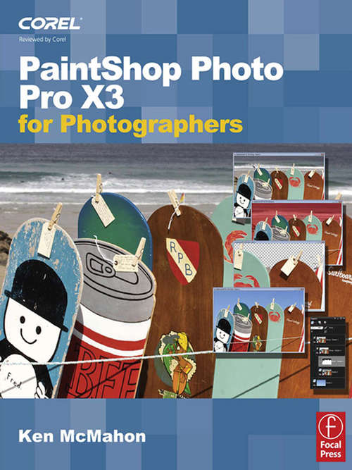 Book cover of PaintShop Photo Pro X3 for Photographers