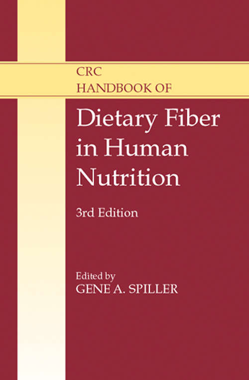 Book cover of CRC Handbook of Dietary Fiber in Human Nutrition