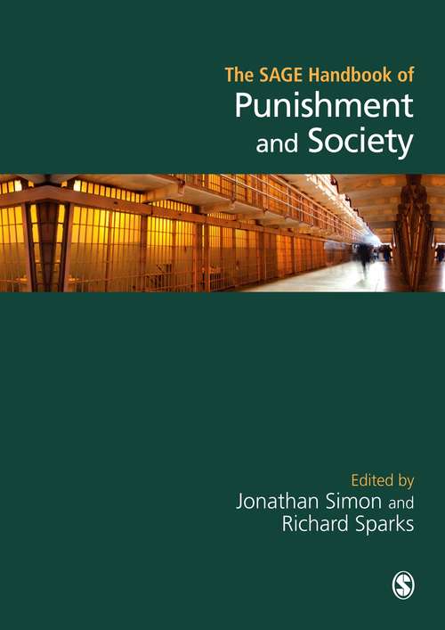 Book cover of The SAGE Handbook of Punishment and Society